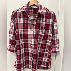 Size S plaid shirt